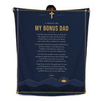 Bonus Dad Prayer Blanket – 50x60 Christian Gift Throw