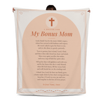 Bonus Mom Prayer Blanket – 50x60 Christian Gift Throw
