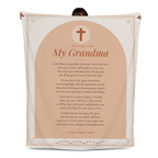 Grandma Prayer Blanket – 50x60 Christian Gift Throw