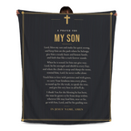 Son Prayer Blanket – 50x60 Christian Gift Throw