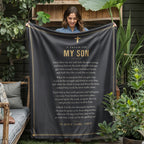 Son Prayer Blanket – 50x60 Christian Gift Throw