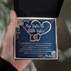 To My Sister – Bond – Interlocking Necklace Gift Set