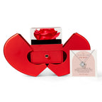 Love Knot necklace for Her in red rose box with card