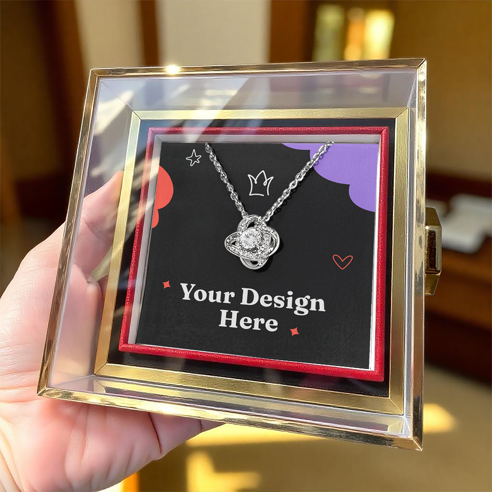 Chapters Squeezed Name - Daughter Birthday Necklace with Rose Box