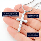 To My Son – This Old Lion – Cross Necklace Gift Set