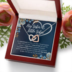 To My Sister – Bond – Interlocking Necklace Gift Set