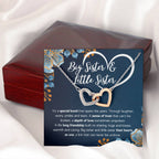 To My Sister – Bond – Interlocking Necklace Gift Set