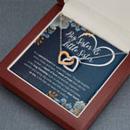 To My Sister – Bond – Interlocking Necklace Gift Set