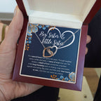 To My Sister – Bond – Interlocking Necklace Gift Set