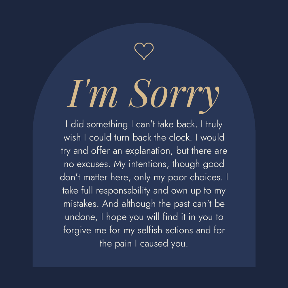 Message card: I'm Sorry Gifts For Her - Love Knot with Rotating Rose Gift Box