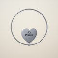 Personalized Best Friend Heart Bangle – My Person