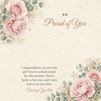Message card: New Job Love Knot Necklace for Her